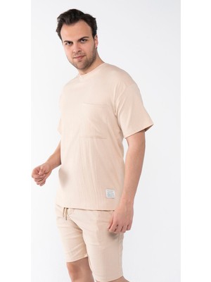 Garen Erkek Oversize Şort T-Shirt Takım