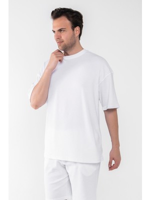 Garen Erkek Oversize Şort T-Shirt Takım