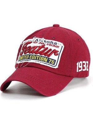 Perlotus Featur Arizona Erkek Kadın Vintage Beyzbol Pamuklu Şapka