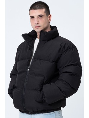 Garen Yağmur Rüzgar Geçirmez Bomber Oversize Mont Ceket Kaban Waterproof