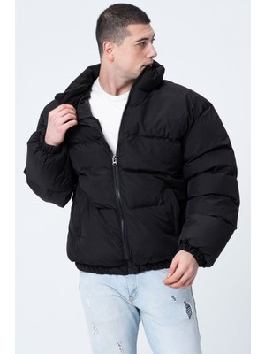 Garen Yağmur Rüzgar Geçirmez Bomber Oversize Mont Ceket Kaban Waterproof