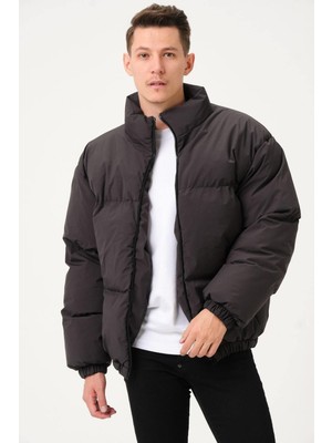 Garen Yağmur Rüzgar Geçirmez Bomber Oversize Mont Ceket Kaban Waterproof