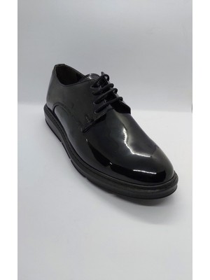 Tarzbu Erkek Rugan Deri Klasik Ayakkabı Kundura Ortapedik Erkek Ayakkabısı TARZ0003