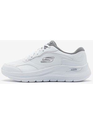 Skechers Arch Fit 2.0 - Safehouse Erkek Beyaz/Gri Spor Ayakkabı 232703Tk Wgy