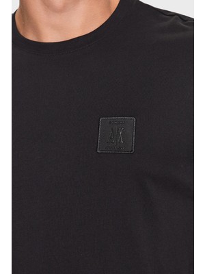 Armani Exchange  Pamuk Regular Fit Bisiklet Yaka T Shirt Erkek T Shirt 8nztpr ZJH4Z 5237