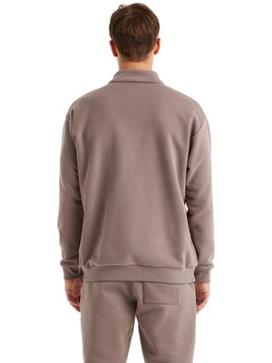 Blackspade Erkek Sweatshirt 40620 - Vizon