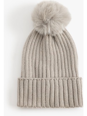 Koton Ponponlu Örgü Bere