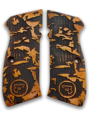 Zib Grips  Kabzası - Cz 75, Canik 55, S120, L120 ile Uyumlu - Sarı Renk - CZ75SR026
