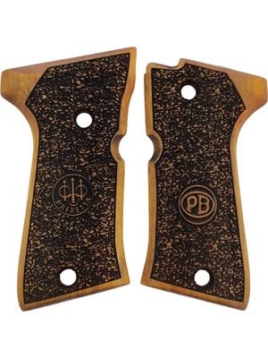 Zib Grips  Kabzası - Beretta 92 Kompakt ile Uyumlu - Sarı Renk - BRT92CMPSR004