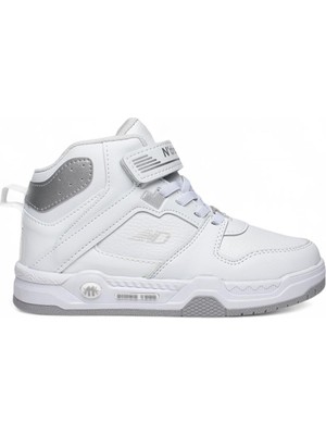 Albishoes Unisex Kız Erkek Çocuk Boğazlı Basket Cırtlı 4 Mevsim Kışlık Çocuk Anatomik Spor Ayakkabı