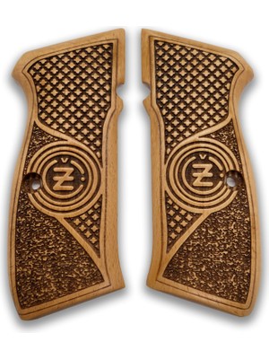 Zib Grips  Kabzası - Cz 75, Canik 55, S120, L120 ile Uyumlu - Sadece Vernik Uygulanmış - CZ75SV021