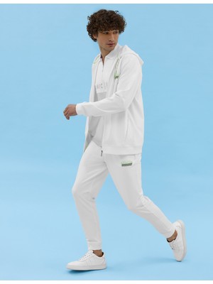Pierre Cardin Erkek Ekru Ex. Slim Fit Eşofman Altı 50262636-VR019