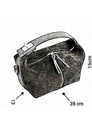 Afra El Omuz ve Çapraz Çanta  Süet Deri