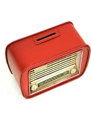 BYR Vintage Tasarım Dekoratif Metal Radyo