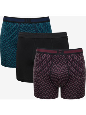 Penti Mini Details 3lü Çok Renkli Boxer