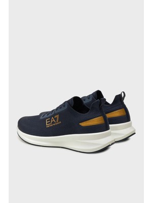 Ea7 Logolu Kalın Tabanlı Sneaker Ayakkabı Unisex Ayakkabı X8X149 XK349 U009