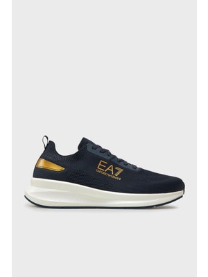 Ea7 Logolu Kalın Tabanlı Sneaker Ayakkabı Unisex Ayakkabı X8X149 XK349 U009