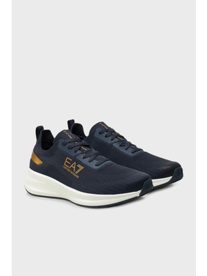 Ea7 Logolu Kalın Tabanlı Sneaker Ayakkabı Unisex Ayakkabı X8X149 XK349 U009