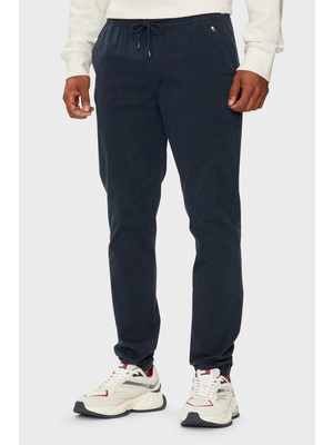 Tommy Jeans Pamuklu Slim Fit Normal Bel Lastikli Paça Jogger Pantolon Erkek Pantolon DM0DM20456 C1G