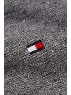 Tommy Hilfiger Pamuk ve Kaşmir Karışımlı Regular Fit Balıkçı Yaka Kazak Erkek Kazak MW0MW28048 P91