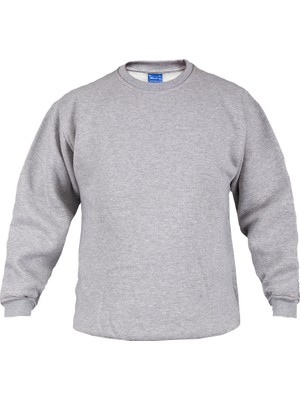 Mavi İş Bisiklet Yaka Sweatshirt