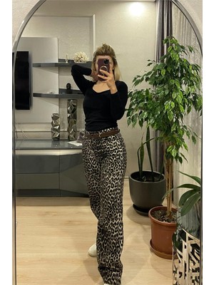 Fayzan Leopar Kot Pantolon Leopar