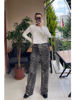 Fayzan Leopar Kot Pantolon Leopar