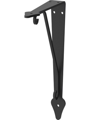 Hobiurun Duvar rafı ayağı, antrasit, 18x24 cm