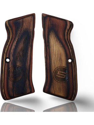 Zib Grips Silah Kabzası - Sarsılmaz Kılınç 2000 Light, AR24, P8S, P8L ile Uyumlu - Sadece Vernik Uygulanmış - Lamine Malzemesinden Yapılma - LMSRSLGTSV012