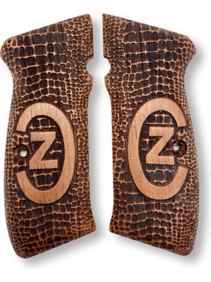 Zib Grips Silah Kabzası - Cz 75, Canik 55, S120, L120 ile Uyumlu - Sadece Vernik Uygulanmış - CZ75SV058