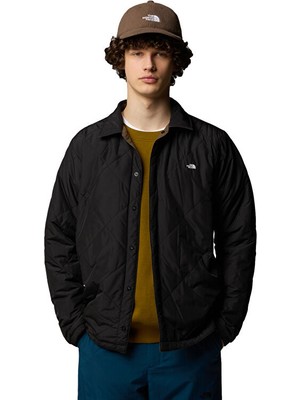 The North Face M Afterburner Insulated Flannel Erkek Outdoor Ceketi (Çift Tafaflı) NF0A82V34XO1 Kahverengi