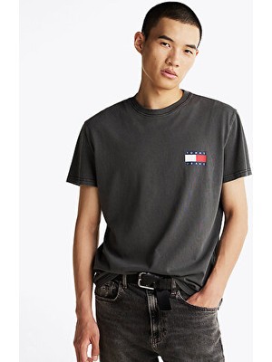 Tommy Hilfiger Tjm Reg Herıtage Flag Tee Ext