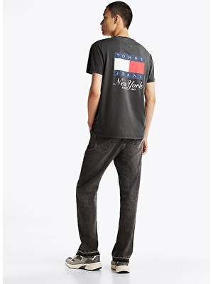 Tommy Hilfiger Tjm Reg Herıtage Flag Tee Ext