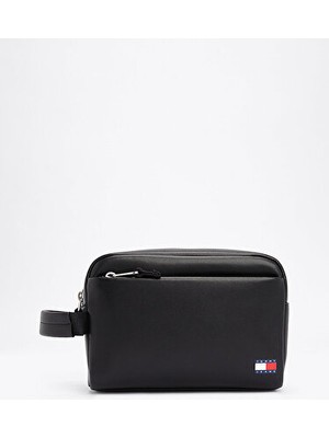 Tommy Hilfiger Tjm Herıtage Leather Washbag