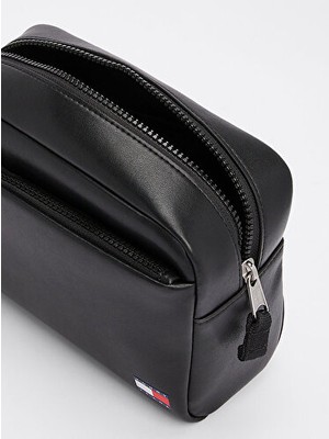 Tommy Hilfiger Tjm Herıtage Leather Washbag