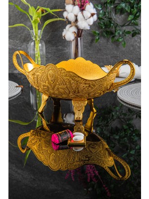 Sena Ayaklı Gondol Şekerlik Orta Boy (251-AK-D)