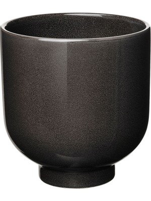 Hobiurun Seramik saksı, antrasit, 15 cm