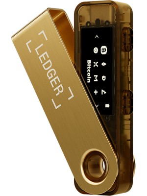 Ledger Nano S Plus Altın Kripto Donanım Cüzdanı