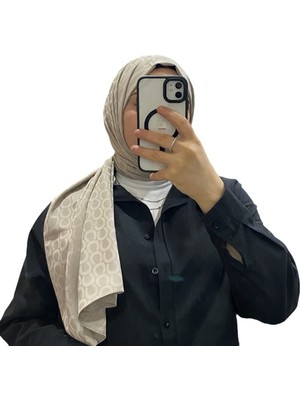 Armine Jakarlı Zincir Desnli Şal 1043