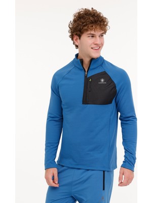 Lumberjack ml Maxı STF/FW2K003M 4pr Atlantık Mavı Erkek Sweatshirt
