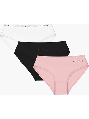 Lcw Kids Baskılı Kız Çocuk Külot 3'lü