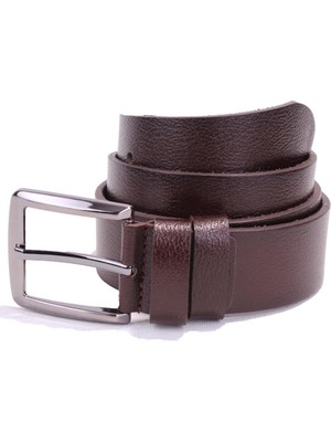 Dagoster DMK26-467DG Kahve 4 cm Hakiki Deri Erkek Kemer
