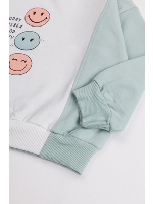 Harika Kids Kız Çocuk 2'li Paket Basic Sweatshirt