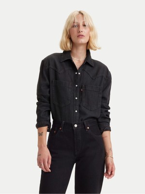 Levi's Kadın Teodora Kot Denim Gömlek - A7244-0004