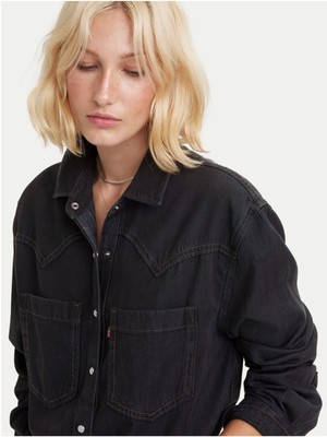 Levi's Kadın Teodora Kot Denim Gömlek - A7244-0004