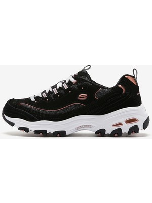 Skechers D'lites  -  Me Time Kadın Siyah / Pembe Altin Sneakers 11936 Bkrg