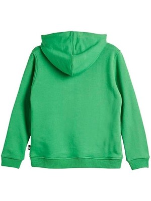 Bad Bear Fun Crewneck Kids Green Yeşil Kapüşonlu Baskılı Çocuk Sweatshirt