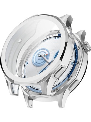 Tagomoon Huawei Watch Gt5 46MM ile Uyumlu Kasa ve Ekran Koruyucu 360 Silikon Kılıf