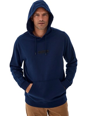 Columbia Framed Puff Hoodie Erkek Mavi Outdoor Sweatshirt CS0380-466