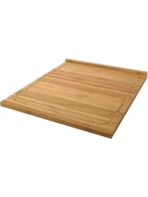Evefix Çok Amaçlı Mega Boy Bambu Kesme Tahtası, Hamur Açma Sebze Doğrama Tahtası, Tezgah Üstü Kaymaz Bambu